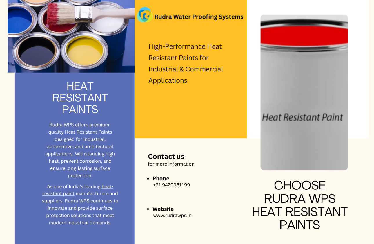 Heat Resistant Paints | High-Temperature Paint Manufacturer & Supplier – Rudra WPS