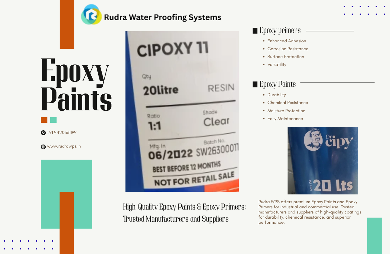 High-Quality Epoxy Paints & Epoxy Primers: Trusted Manufacturers and Suppliers