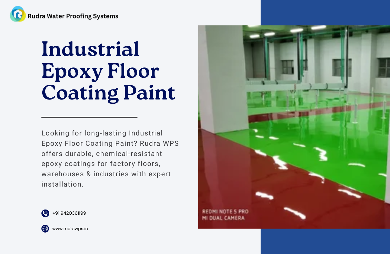 High-Performance Industrial Epoxy Floor Coating Paint by Rudra WPS