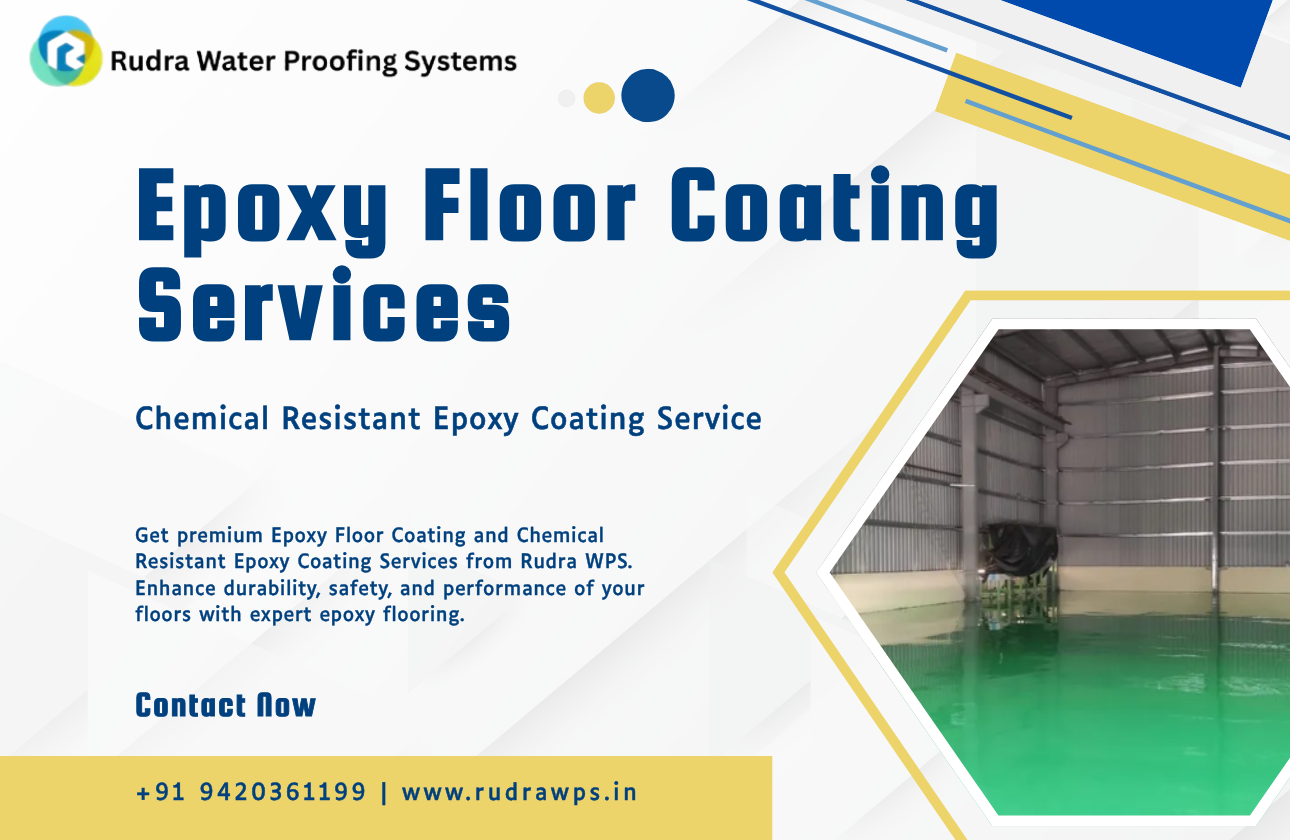 Epoxy Floor Coating Services | Chemical Resistant Epoxy Flooring by Rudra WPS
