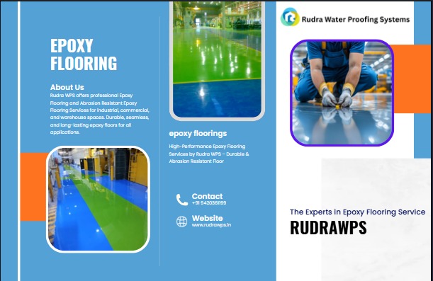 High-Performance Epoxy Flooring Services by Rudra WPS – Durable & Abrasion Resistant Floor