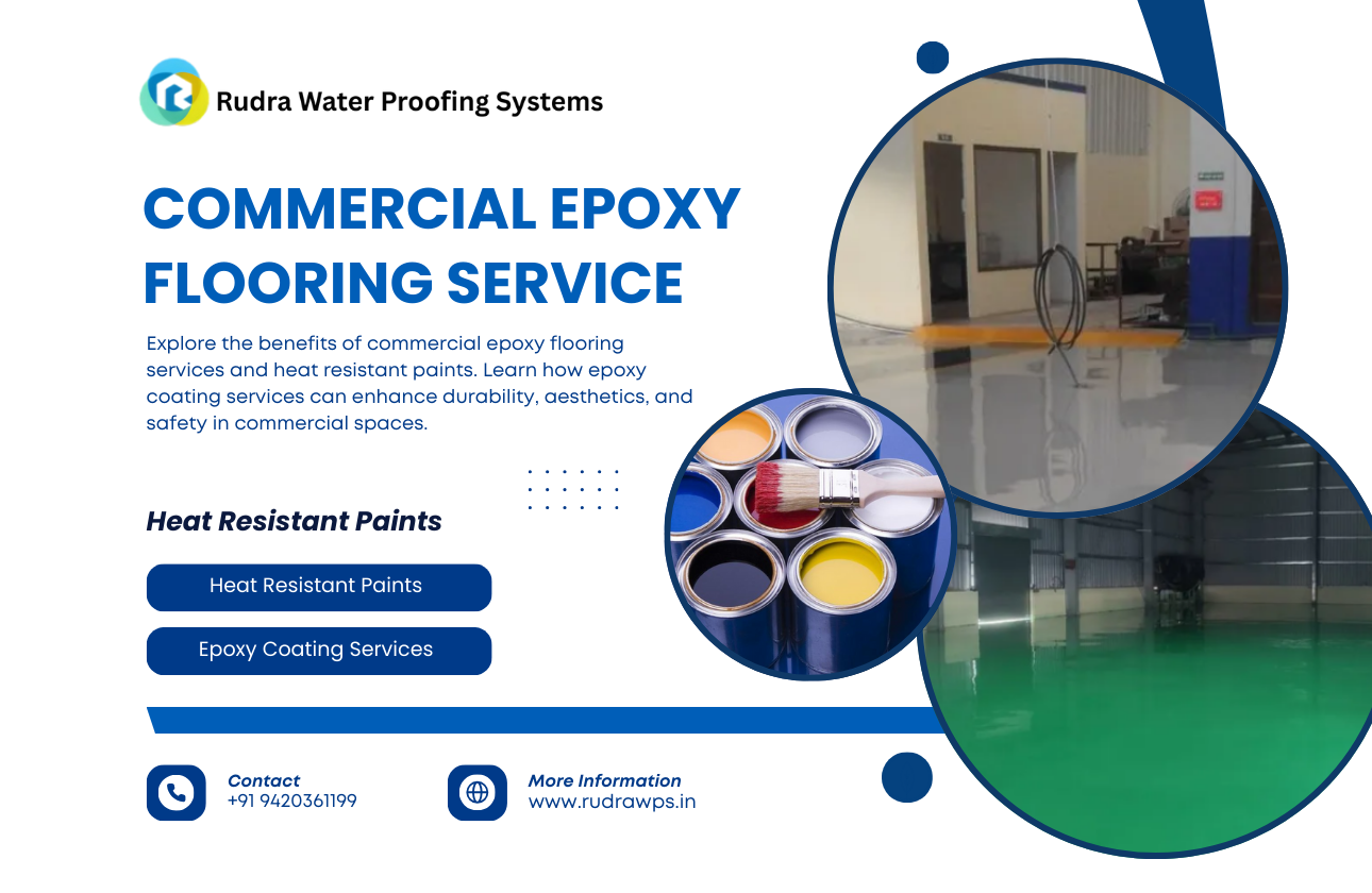 Transforming Spaces with Commercial Epoxy Flooring and Heat Resistant Paints