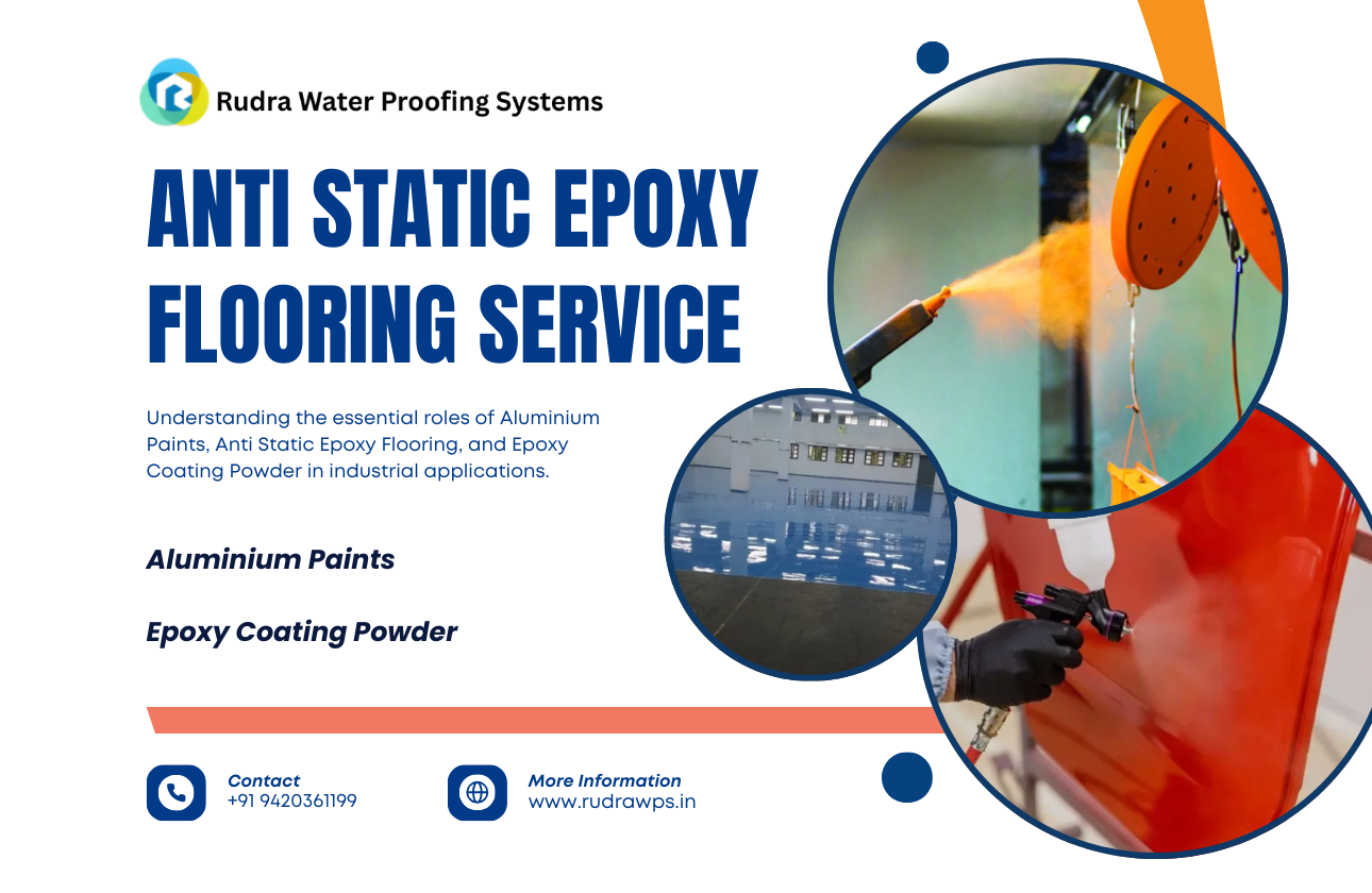 Exploring the World of Industrial Coatings: Aluminium Paints, Anti Static Epoxy Flooring, and Epoxy Coating Powder