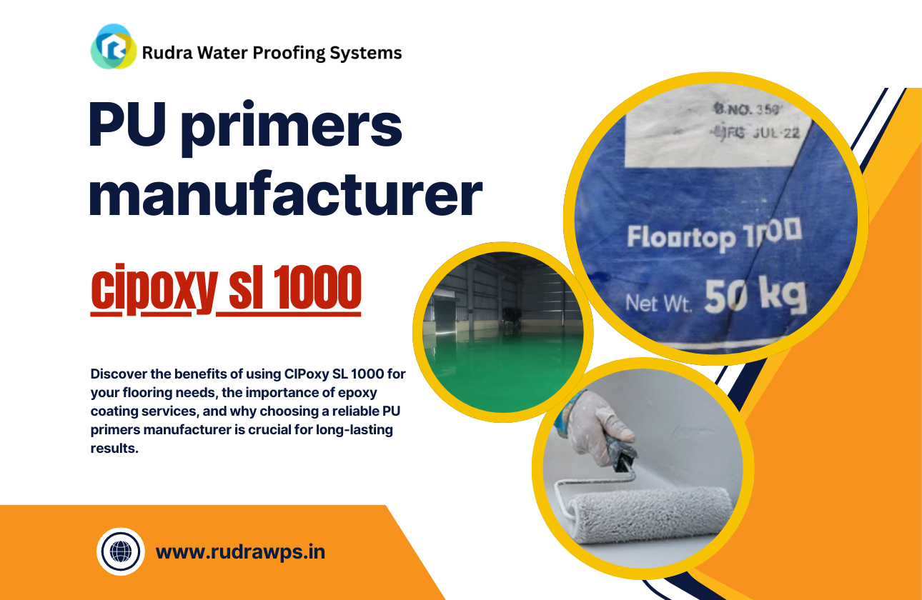 Enhance Your Flooring with CIPoxy SL 1000, Epoxy Coating Services, and PU Primers